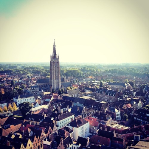 #bruges from the #belfry #belltower! #belgium #beautiful #allthebwords (at Belfort)