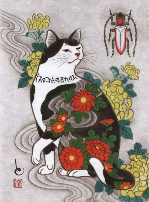 Kazuaki Horitomo KitamuraMonmon Cat (via @lonequixote)