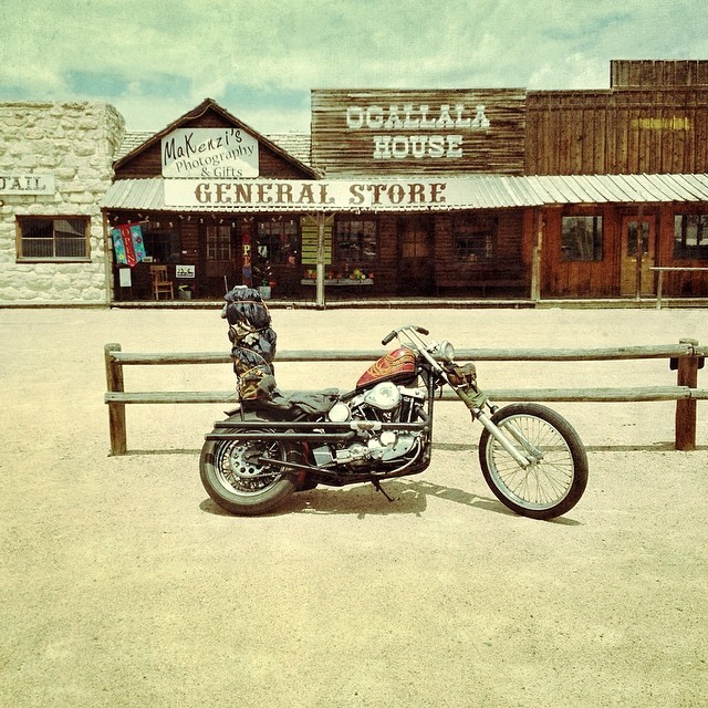 jasonrobson:  Whiskey stop at the local saloon. Ogallala, Nebraska. #jolene #hellonwheels