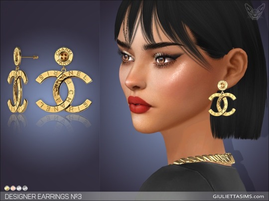 At understrege Egetræ Glæd dig Emily CC Finds — Chanel Earrings №3