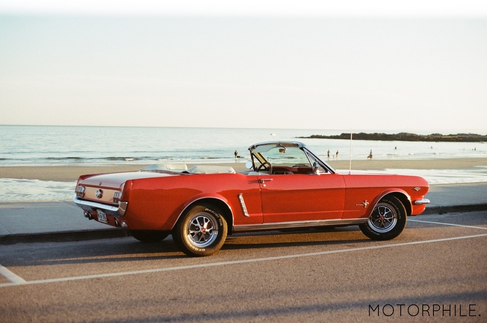 samkipp:  ‘66 Mustang GT convertible.  Kennebunk, ME.Shot on Kodak Gold 200Canon