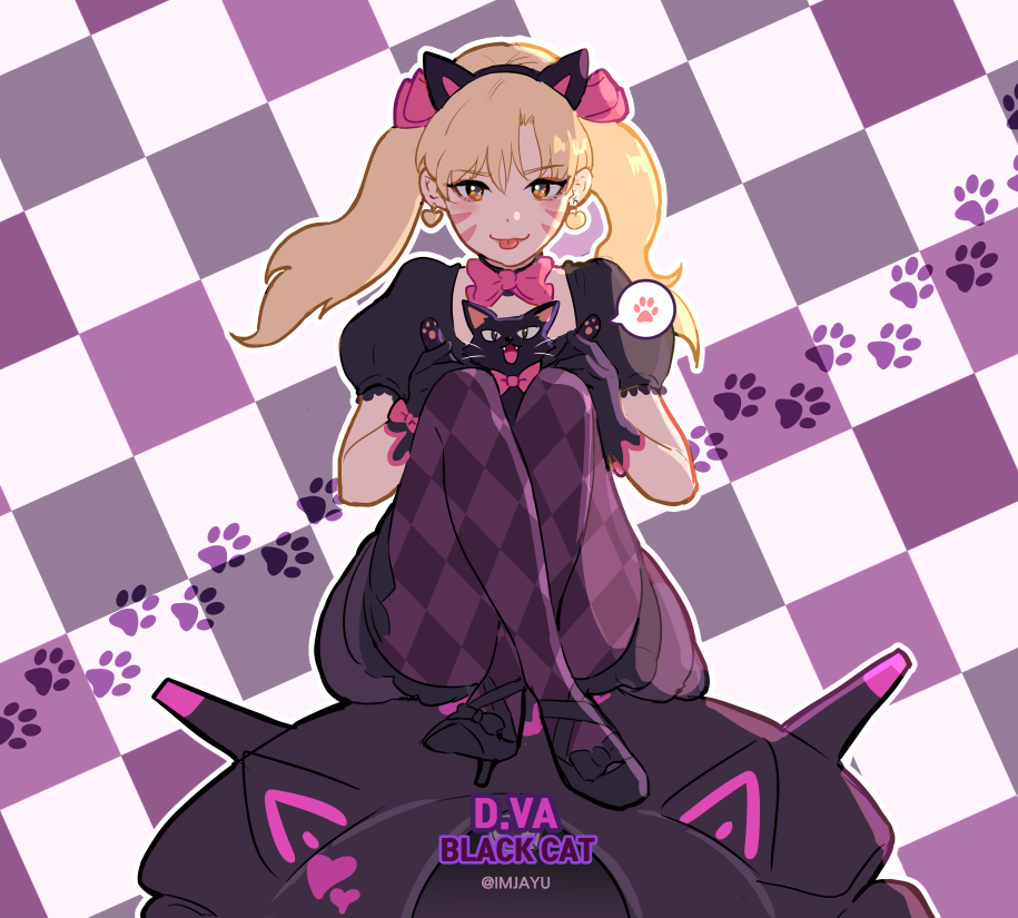 borealisowl:cat dva / IMJAYUSrc- https://www.pixiv.net/member_illust.php?mode=medium&amp;illust_id=66957041OQOoh,