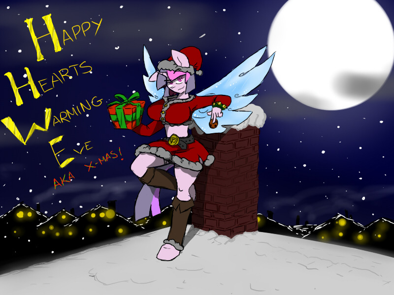 Christmas with Cold-Blooded Twilight I hope you like it my friend, Merry Christmas/Happy
