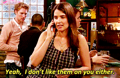 scherbatskyjr:     &ldquo;I know for a fact that Robin hates nicknames.&rdquo;