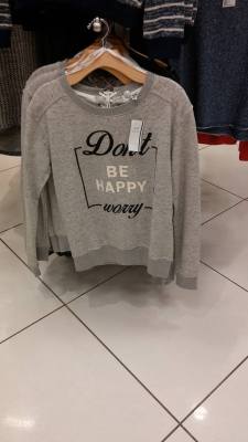 fallcap:  don’t be happy worry 