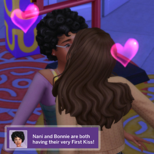 love daybonnie finally mustered up the courage to ask out nani for love day! they had lunch together