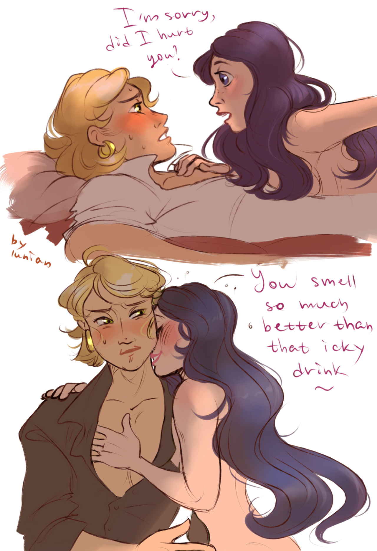 lunian:  Harsh (but still could be cute af) pirate Chat Noir and charming mermaid