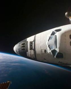 Astrolorenzo:  Soon After The Astronauts Docked The Space Shuttle Atlantis With Russia’s
