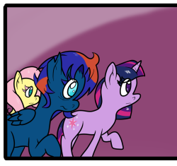 ask-head-over-hooves:      *wakes up* mhhh… what’s going on? Oh that’s right! and that’s how it happened, the end. (of chapter 2) ((This time’s guest is lunarphoenix’s pony, I used them quite a lot this chapter)) ((make sure you guys drop