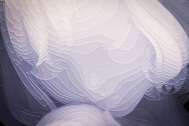 hifructosemag:  Using countless transparent layers of gouache, Japanese artist Kazuki
