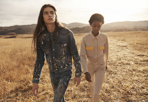 Living in color: worn from head-to-toe, spring’s archival-inspired denim comes artfully washed and s