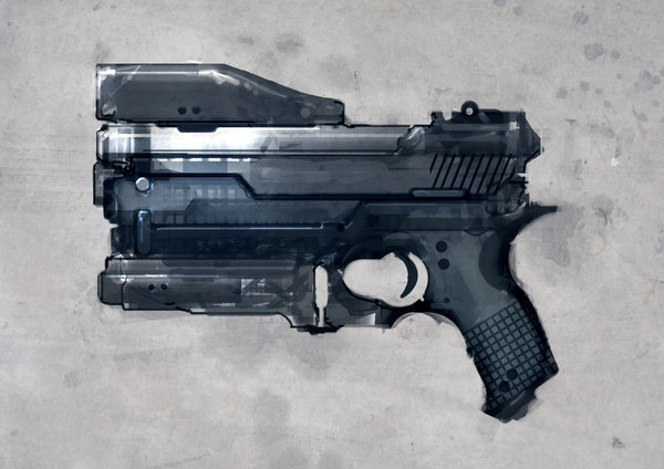 torvenius:  a blog post with loads of my speed paint gunshttp://oculoid.com/concept-weapon-speed-paintings-by-axel-torvenius/