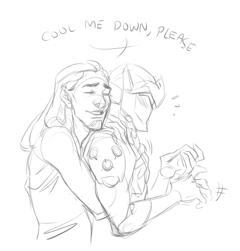 solusbane:  more overwatch doodles xDD 