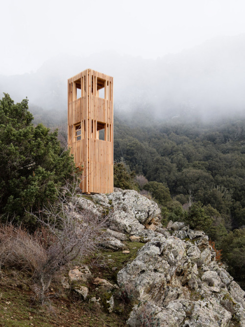 subtilitas: Orma - National park observation towers, Venaco 2018. Photos © Julien Kerdraon, David Gi