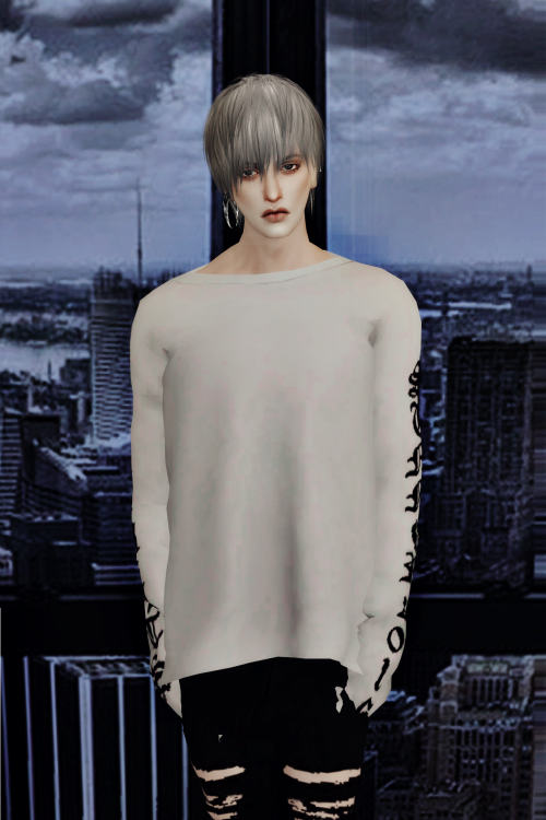 the77sim3:sakuraijun-sims:Hair96M | @maygamestudio Accessories | @the77sim3  【x】Top&Bottom | @si