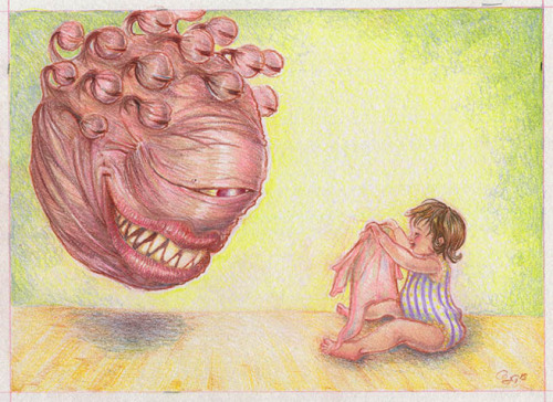 Babysitter Beholder’s favorite game is “Peek-a-boo”! 