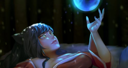 kemonomimi-world: summonersofruneterra:Ahri - Ling  oohhh pretttyyy