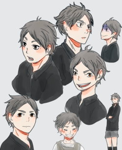 aforia:  A bit of Sugawara panel redraws &amp; scribbles i would just redraw each panel with him if i could jfc