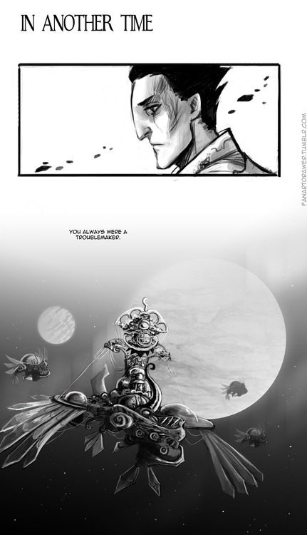 ifreakmanga:  In Another Time Part 1 comic by: Fanartdrawer Holy FUCK I cried at the end of this, Fanartdrawer, DUDE I FUCKING LOVE YOU!