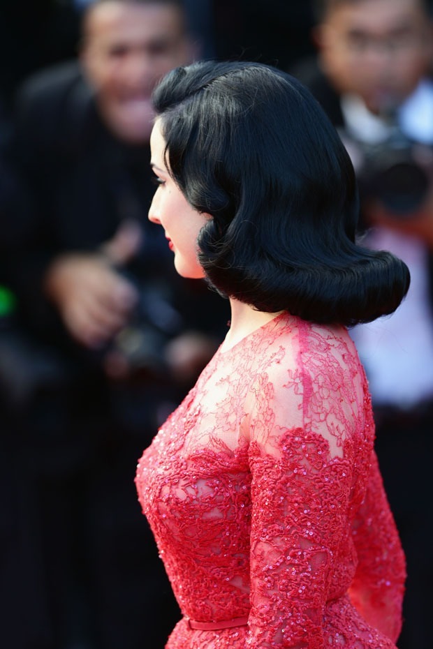 themodernagekid:  Dita Von Teese | Cannes Film Festival 2013 