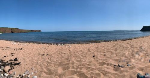 Carlingheugh Bay Angus #coastalwalk #Angus #arbroath #beaches #northsea #scottishbeaches #phoneograp