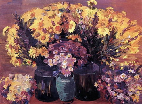 Porn photo artist-sarian: Flowers, Martiros Sarian https://www.wikiart.org/en/martiros-sarian/flowers-1937