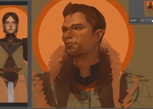 Hof And Alistair Pair Tarot Wip