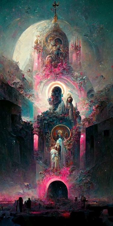 GODS OF AI by Andrei Riabovitchev