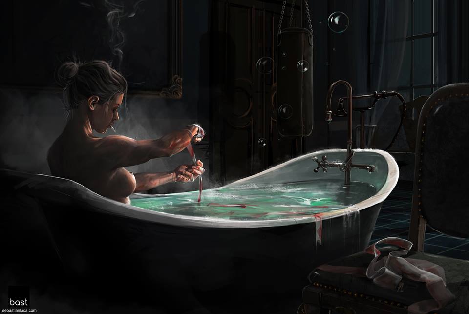crossconnectmag:  Illustrations by Sebastian Luca  Sebastian Luca is a painter and