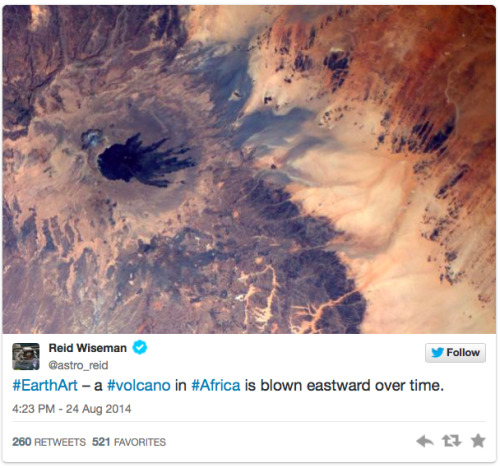 micdotcom: 55 Twitter photos from space that will fill you with ethereal wonder Reid Wiseman is a na