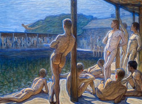 antonio-m:  “Naval Bathhouse”, 1907 by