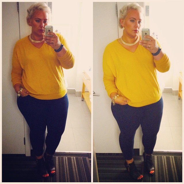 killerkurves:  hautenheavy:  Had to change to go to the #crowandgate tonight. #asos