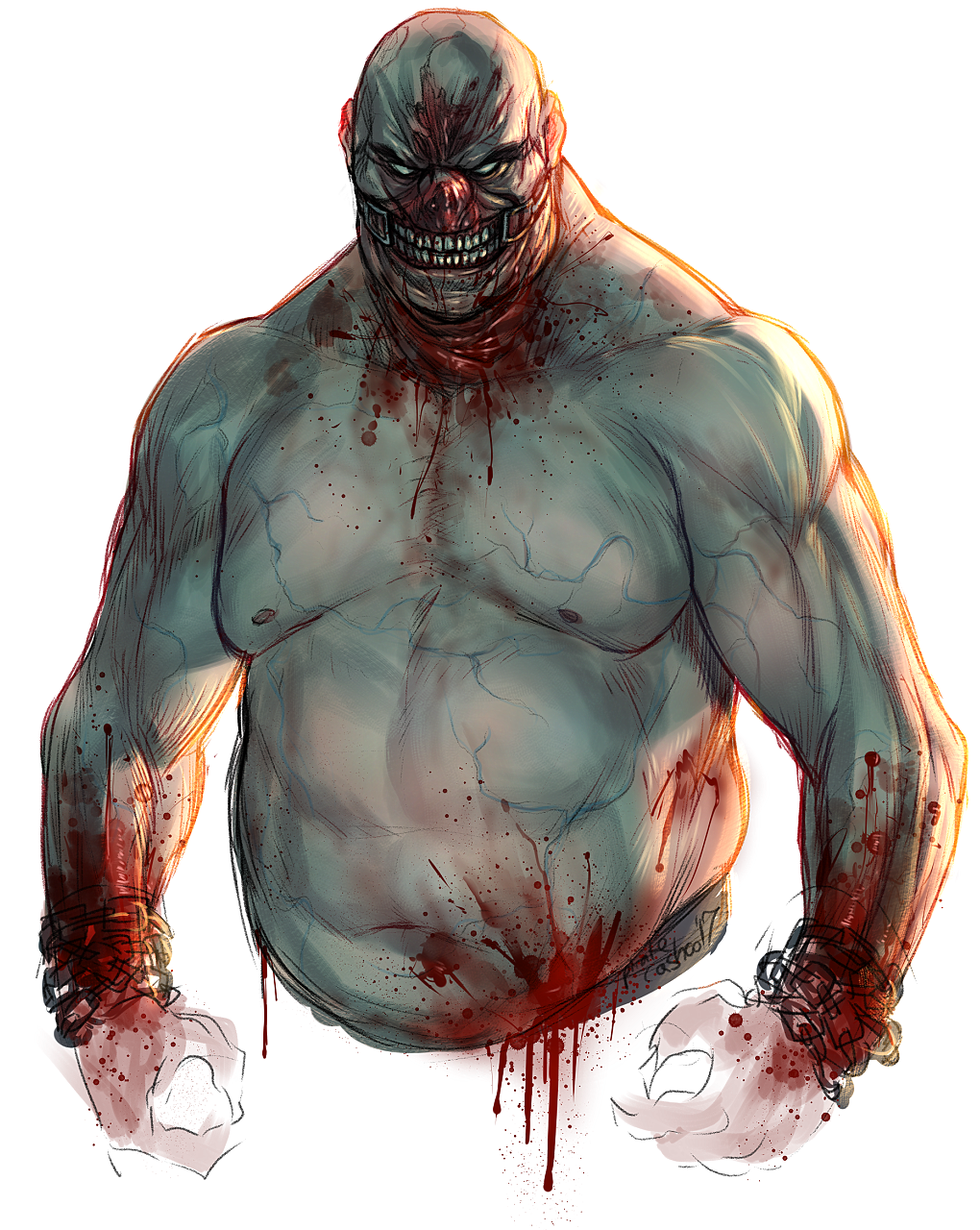 pirate-cashoo:I recently got some new brushes and had to practice with em! I’ve