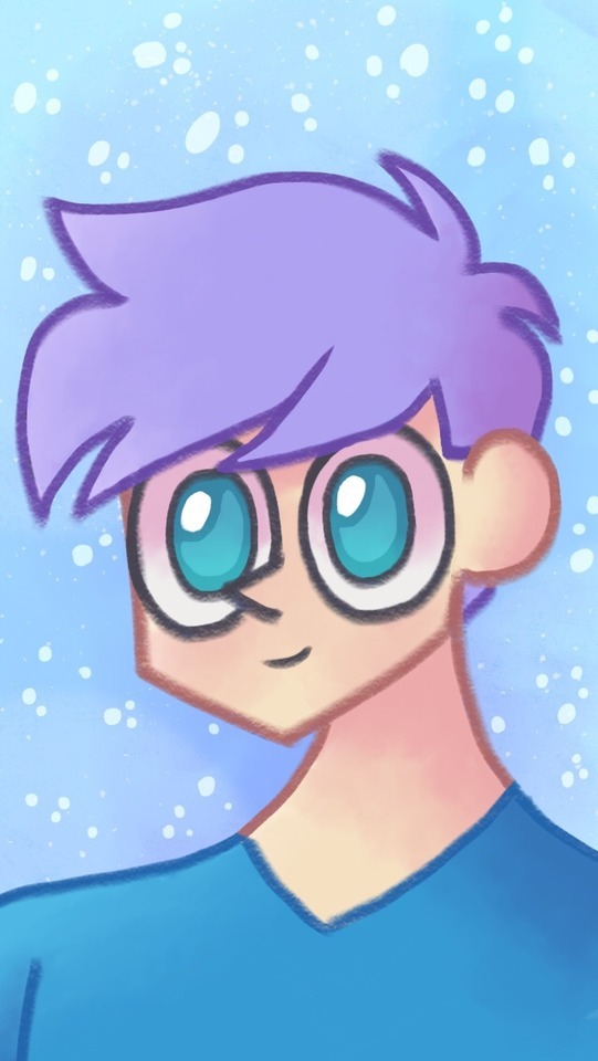 I Drew My Character Ceru Again! I Also Tweaked Him Just A Bit, As In His Hair Colour, It Makes Him Not