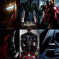 tastywavesandcoolbuzz:Marvel Cinematic Universe (2008-2017) Teaser Posters