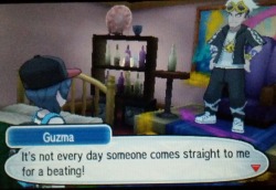 nastymasc: reblog if you would come straight to guzma for a beating