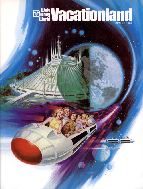 adventurelandia:Space Mountain at Walt Disney WorldVacationland, Spring 1975Cover by George Akimoto