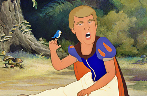Donald Trump as Disney Princesses by Jen LewisPreviously: If Disney Princesses Were Sloths