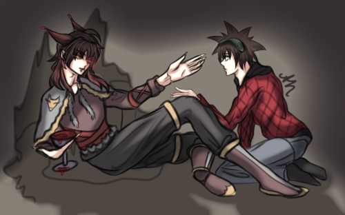 Can't Believe I Made It :D It's The Last Day Of Mopyo Week, So Here Have This Coloured Sketch Of Evil