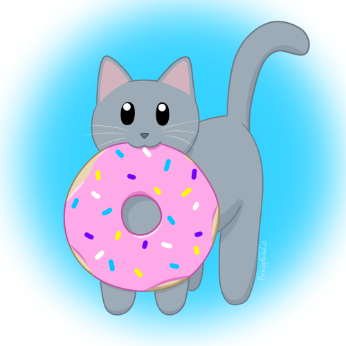  Catober Day 19: Donut CatPatreon | Ko-fi 