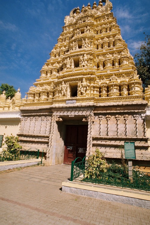 India 2013: Walking around the Mysore Palace. 20mm, Nikon F4S, Kodak Portra 400.