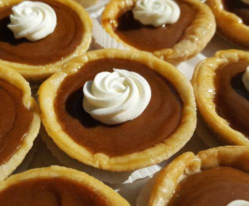 Mini Sweet Potato Pies with Whipped Cream Cheese Frosting!