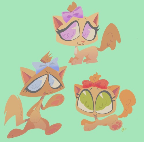 Was Anyone Else Obsessed With The Lps Triplet Kittens?