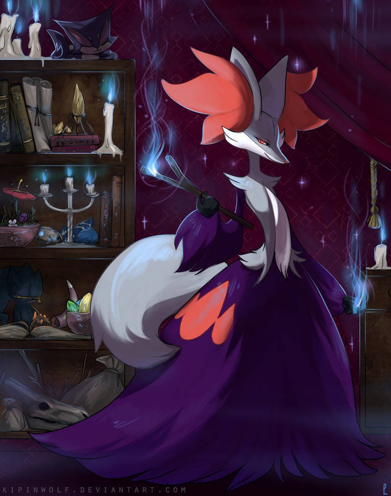 alternative-pokemon-art:  Artist Delphox by request. 