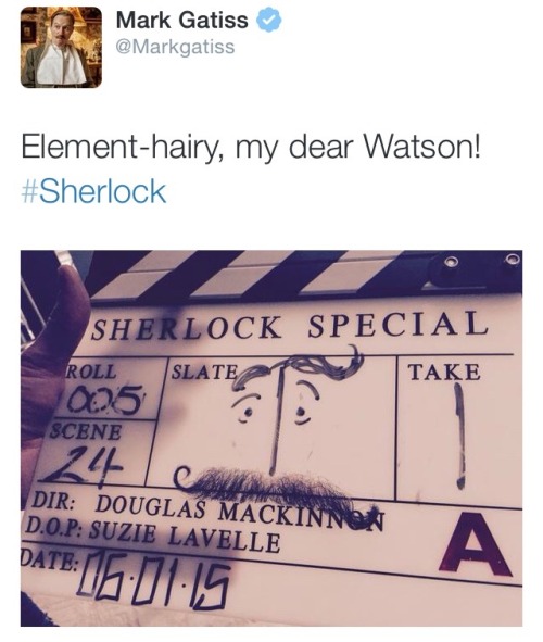 clueing-for-bowties:Mark Gatiss is my spirit animal. 