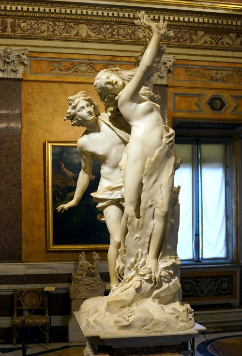 crystalline-aesthetics: Gian Lorenzo Bernini Apollo and Daphne. 1622-25, carrera marble, 243 cm