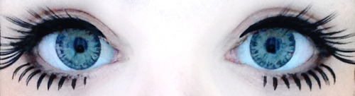 anzujaamu:  I.Fairy Pon Pon Grey from UNIQSO! The lashes are from Dolluxe.Use the code “anzujaamu“ and receive a %10 discount at UNIQSO!Also the review is up here!