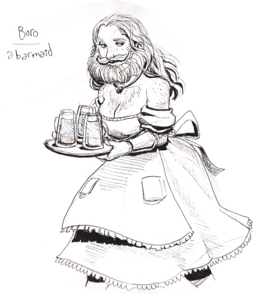 glasmond:three-legged-cow:more dwarf women with beards, plsYes, please!!