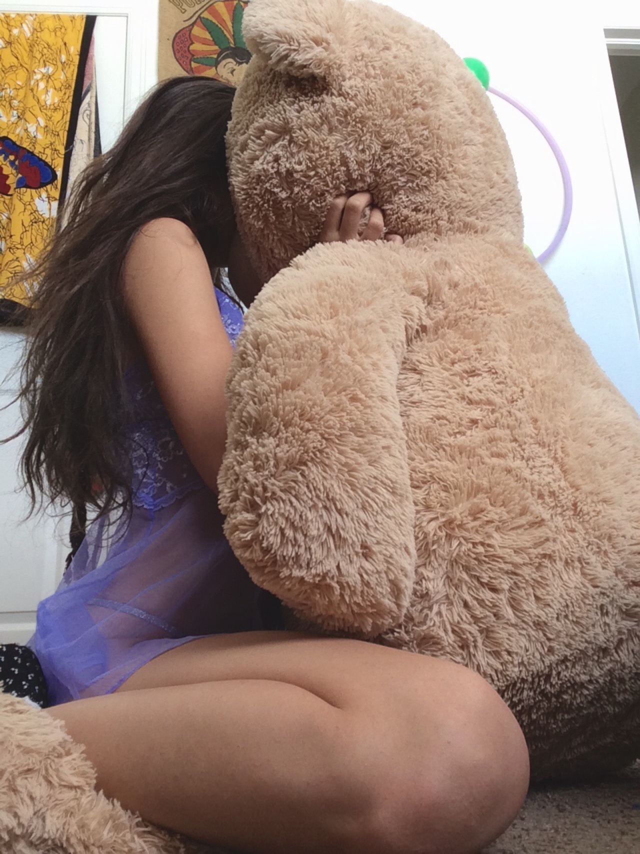 littleqsoddities:  Princess playing with her teddy bear named Teddy 👑 