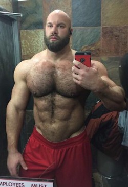 cockinthecockhouse:  sweatygymcox:  roughtradingpost:  Visit The Rough Trading Post!  A muscle beast Destroy me  Thx previous posters.